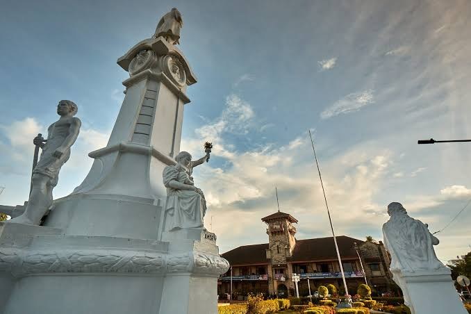 A heritage monument in Zamboanga City